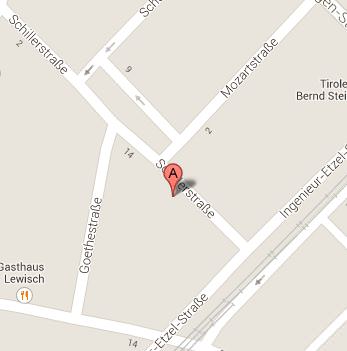 Google Maps Kartenausschnitt